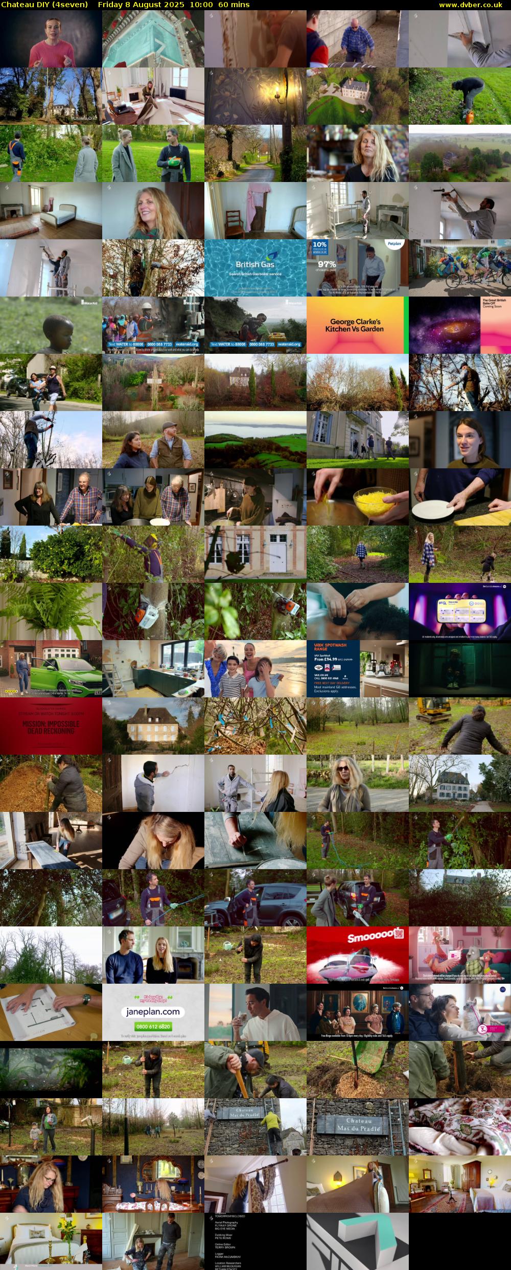 Chateau DIY (4seven) Friday 8 August 2025 10:00 - 11:00