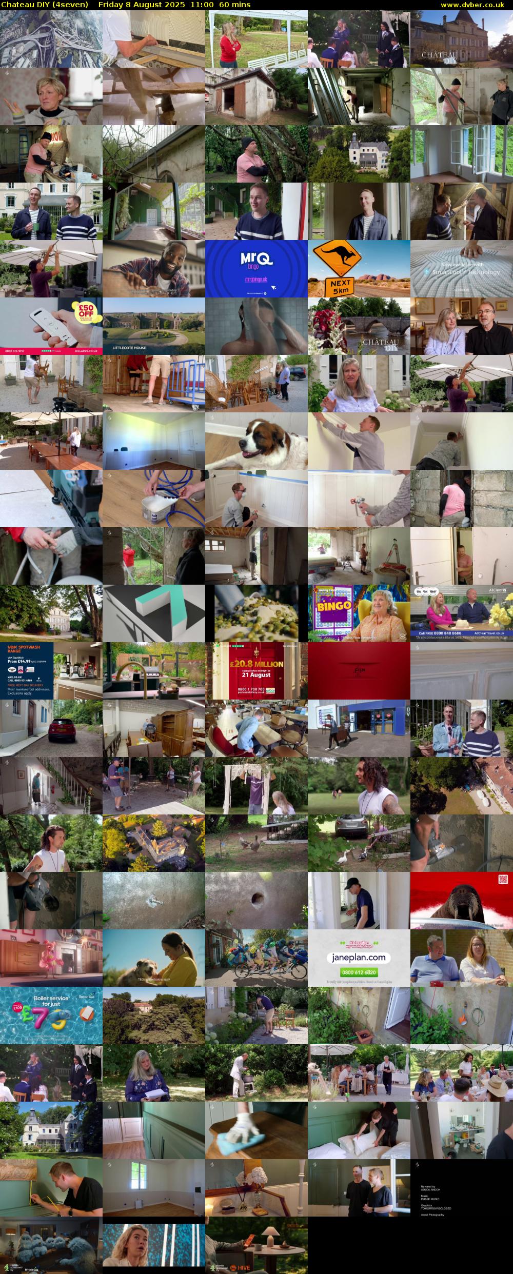 Chateau DIY (4seven) Friday 8 August 2025 11:00 - 12:00