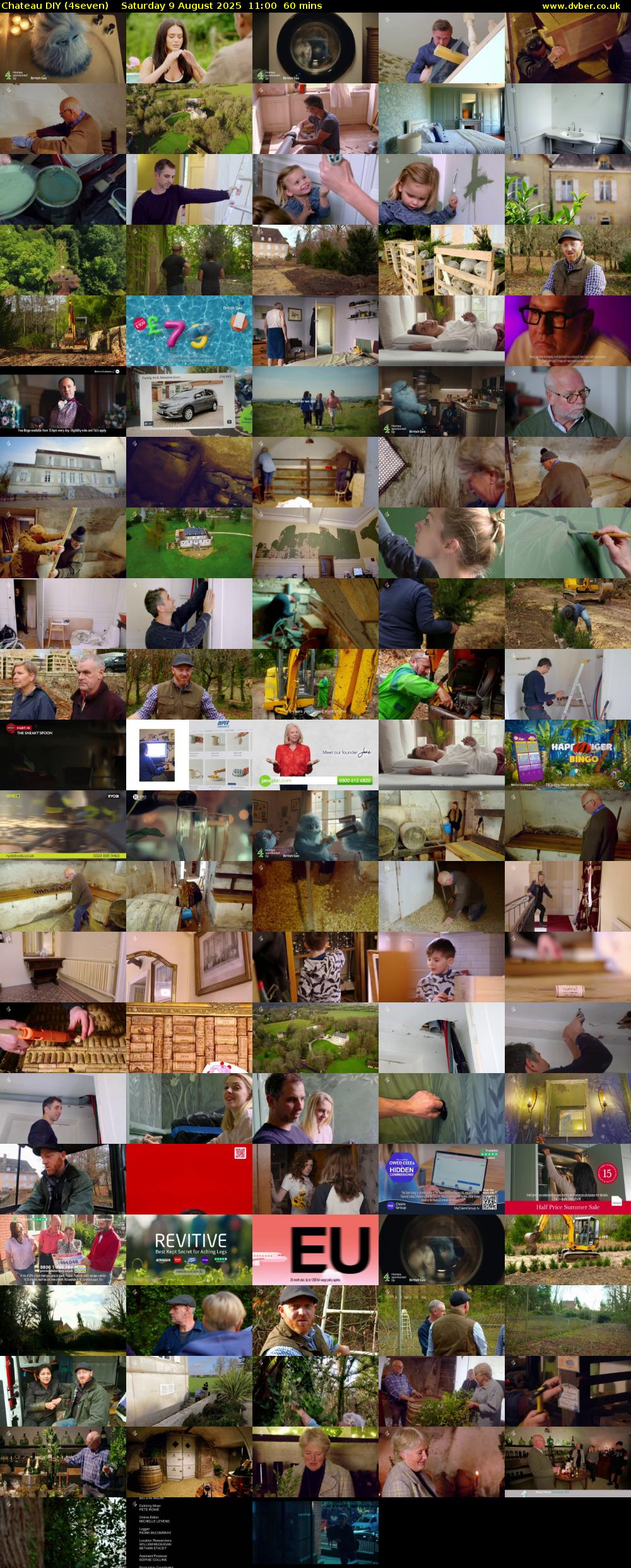Chateau DIY (4seven) Saturday 9 August 2025 11:00 - 12:00