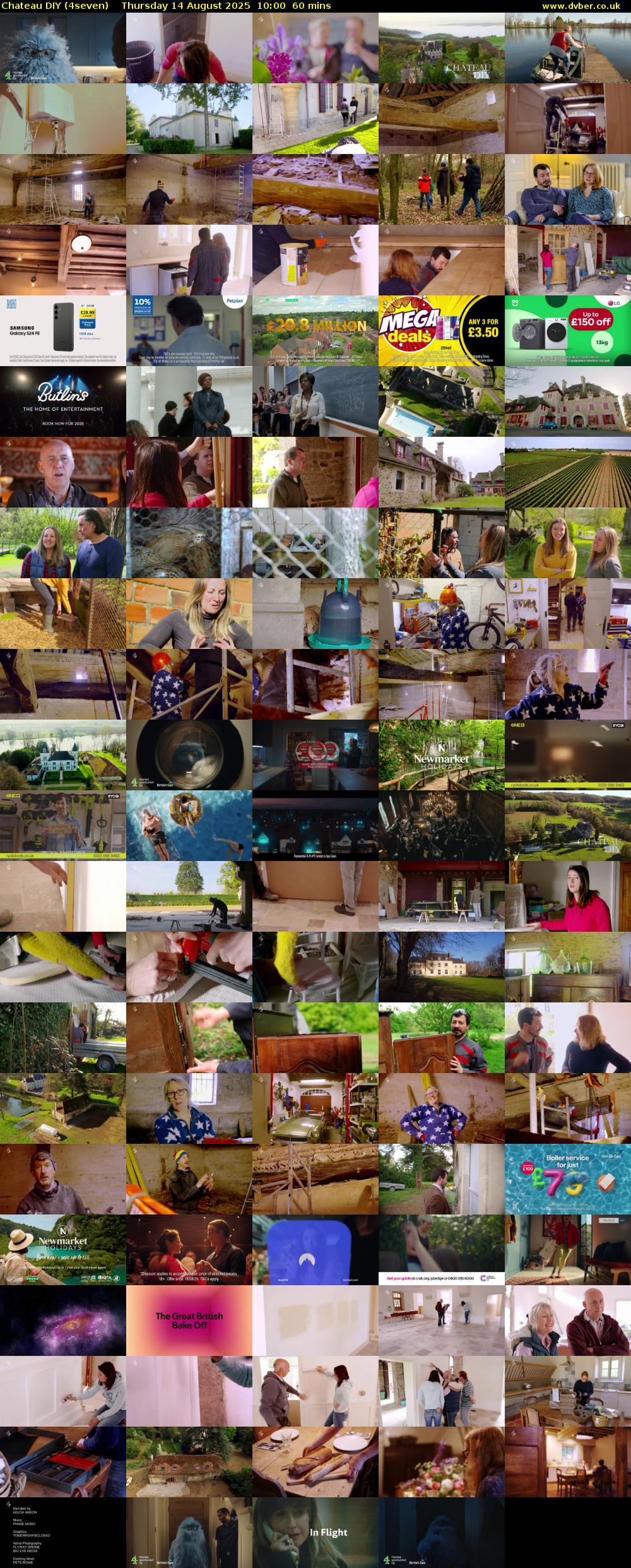 Chateau DIY (4seven) Thursday 14 August 2025 10:00 - 11:00