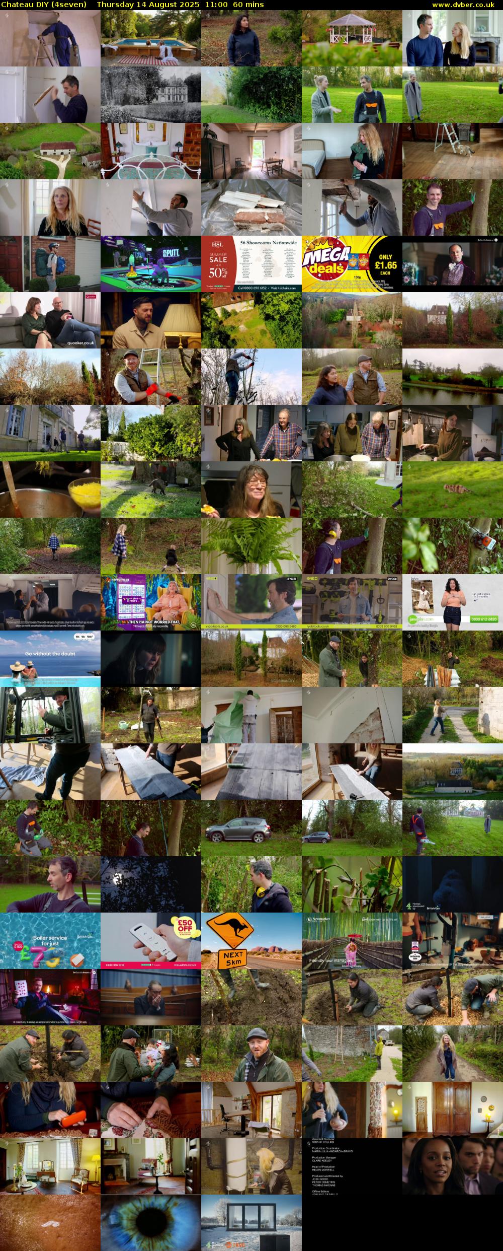 Chateau DIY (4seven) Thursday 14 August 2025 11:00 - 12:00