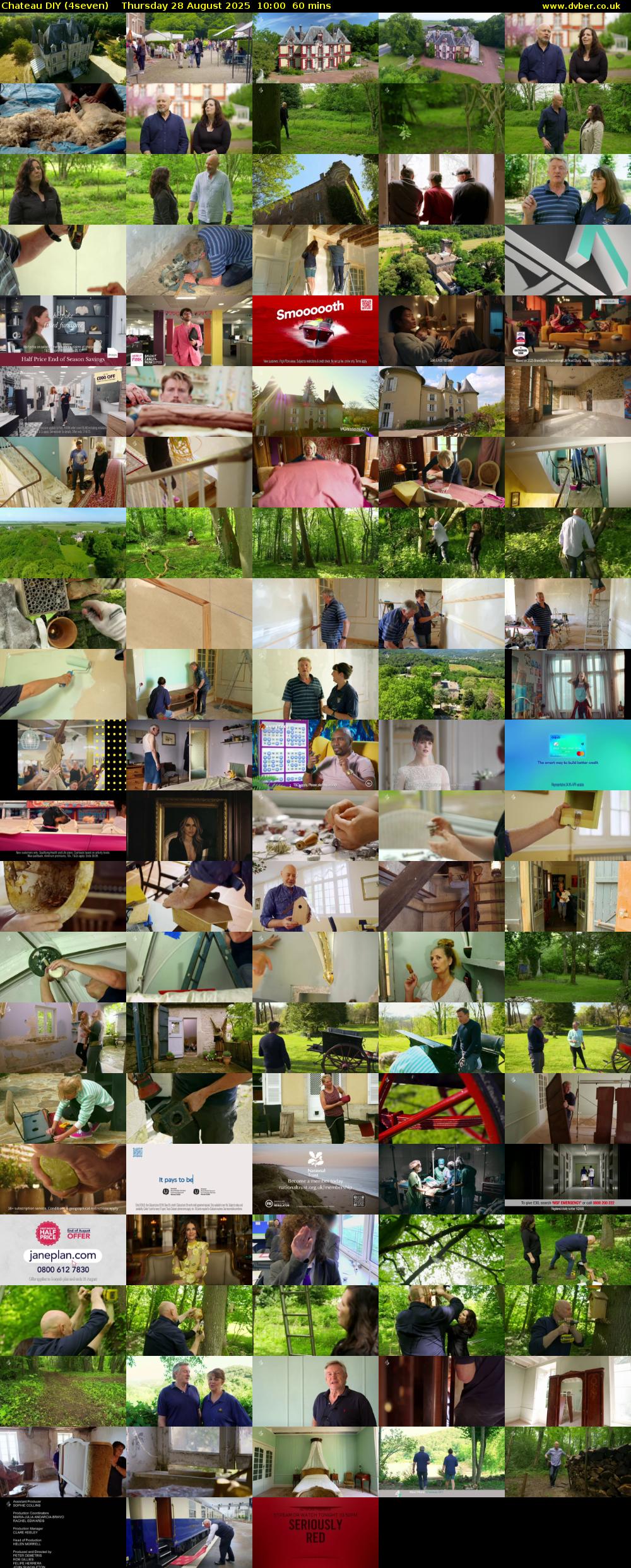 Chateau DIY (4seven) Thursday 28 August 2025 10:00 - 11:00