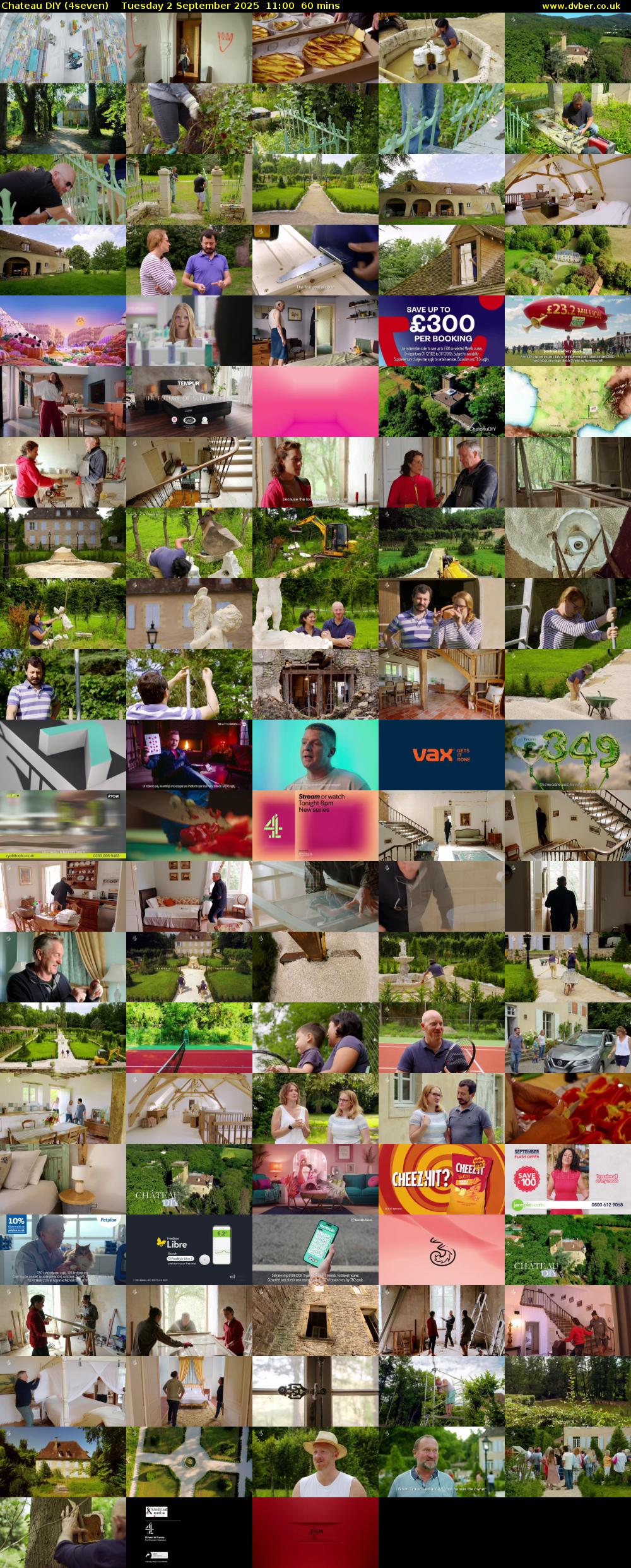 Chateau DIY (4seven) Tuesday 2 September 2025 11:00 - 12:00