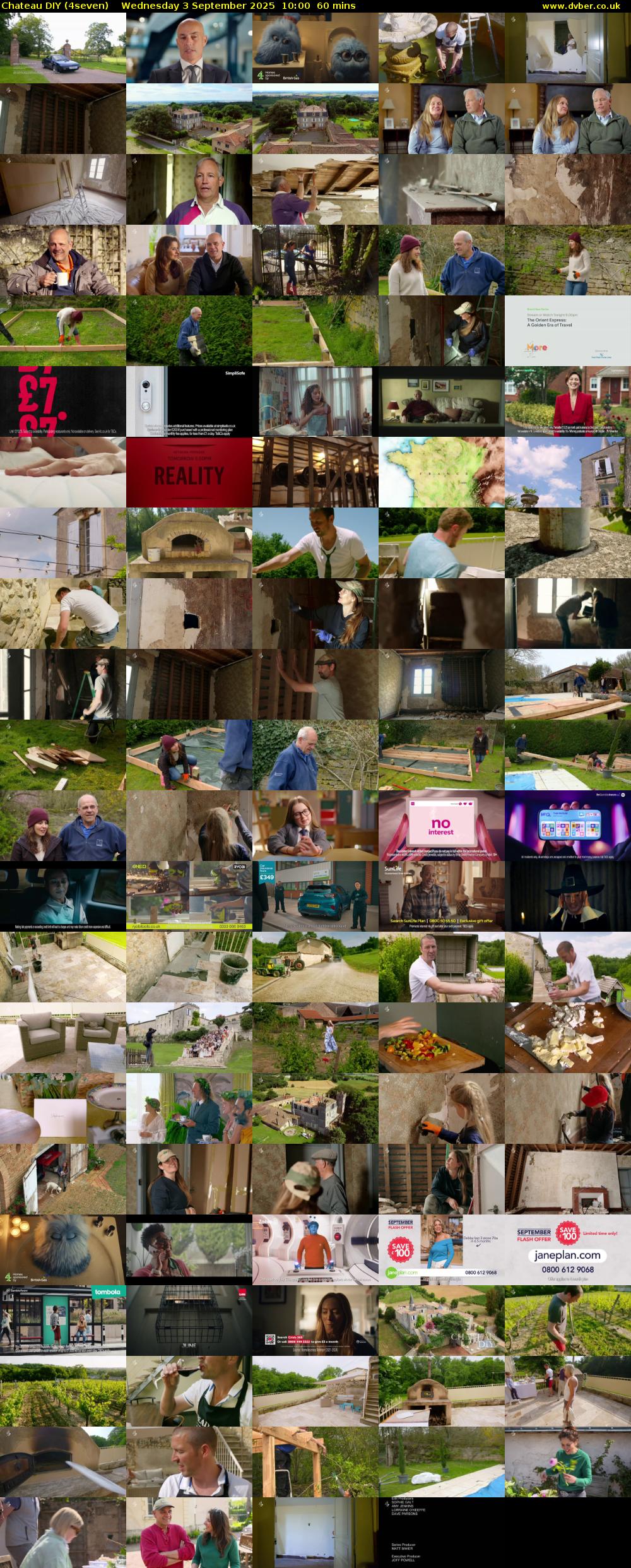 Chateau DIY (4seven) Wednesday 3 September 2025 10:00 - 11:00
