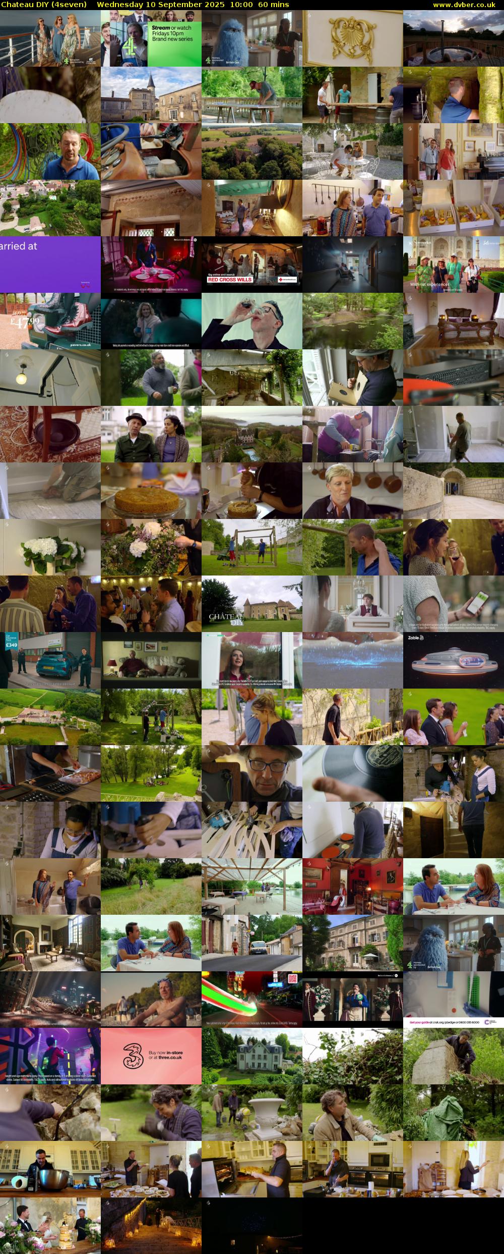 Chateau DIY (4seven) Wednesday 10 September 2025 10:00 - 11:00
