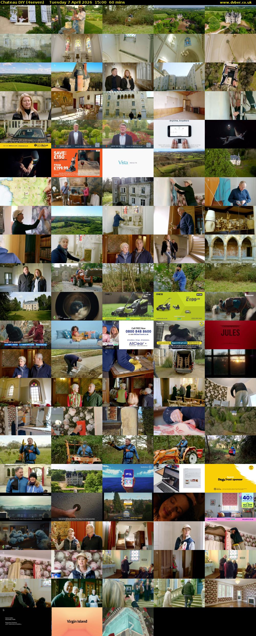 Chateau DIY (4seven) Tuesday 7 April 2026 15:00 - 16:00