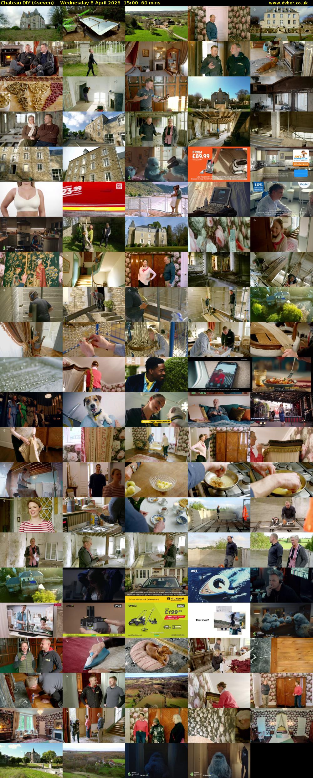Chateau DIY (4seven) Wednesday 8 April 2026 15:00 - 16:00