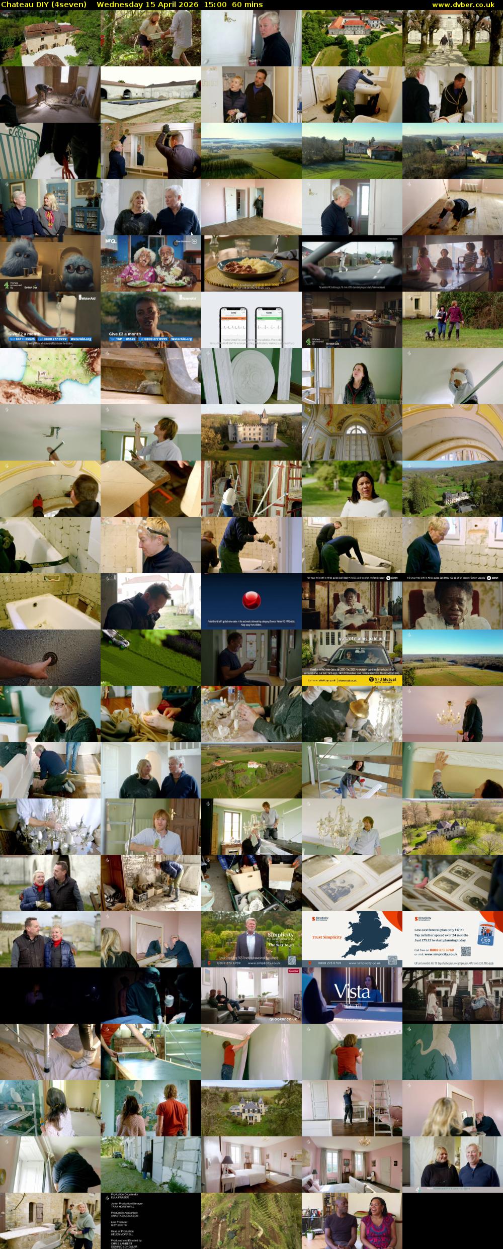 Chateau DIY (4seven) Wednesday 15 April 2026 15:00 - 16:00