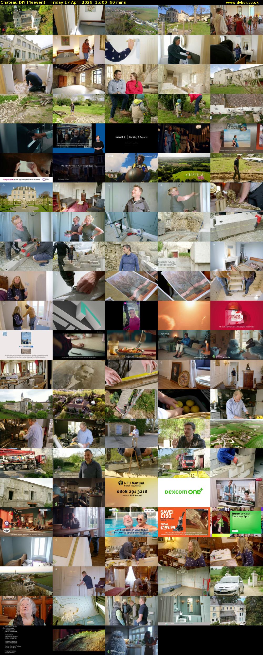 Chateau DIY (4seven) Friday 17 April 2026 15:00 - 16:00