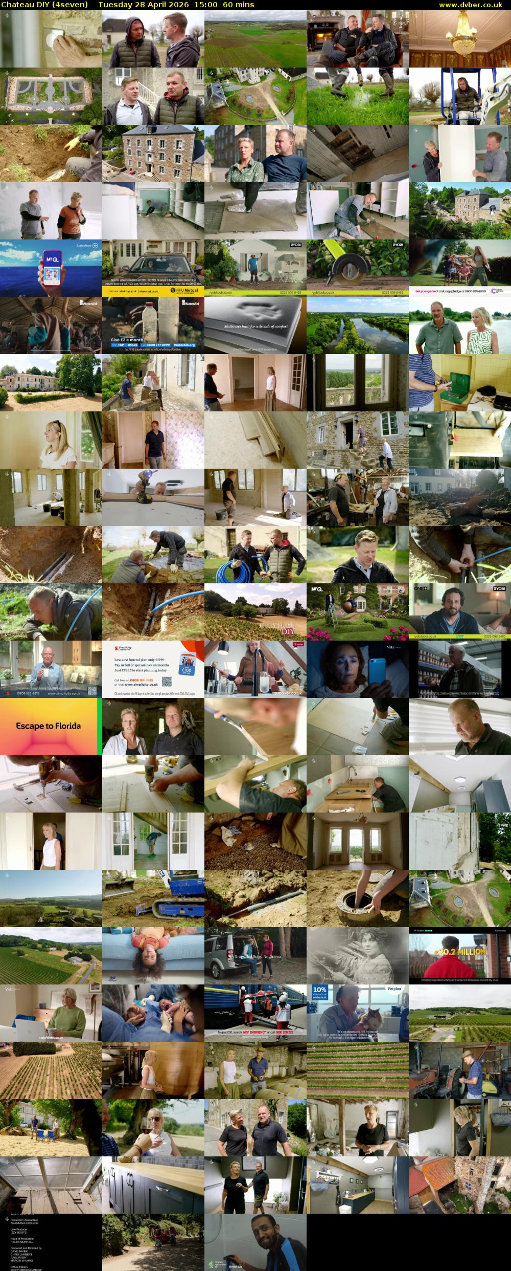Chateau DIY (4seven) Tuesday 28 April 2026 15:00 - 16:00