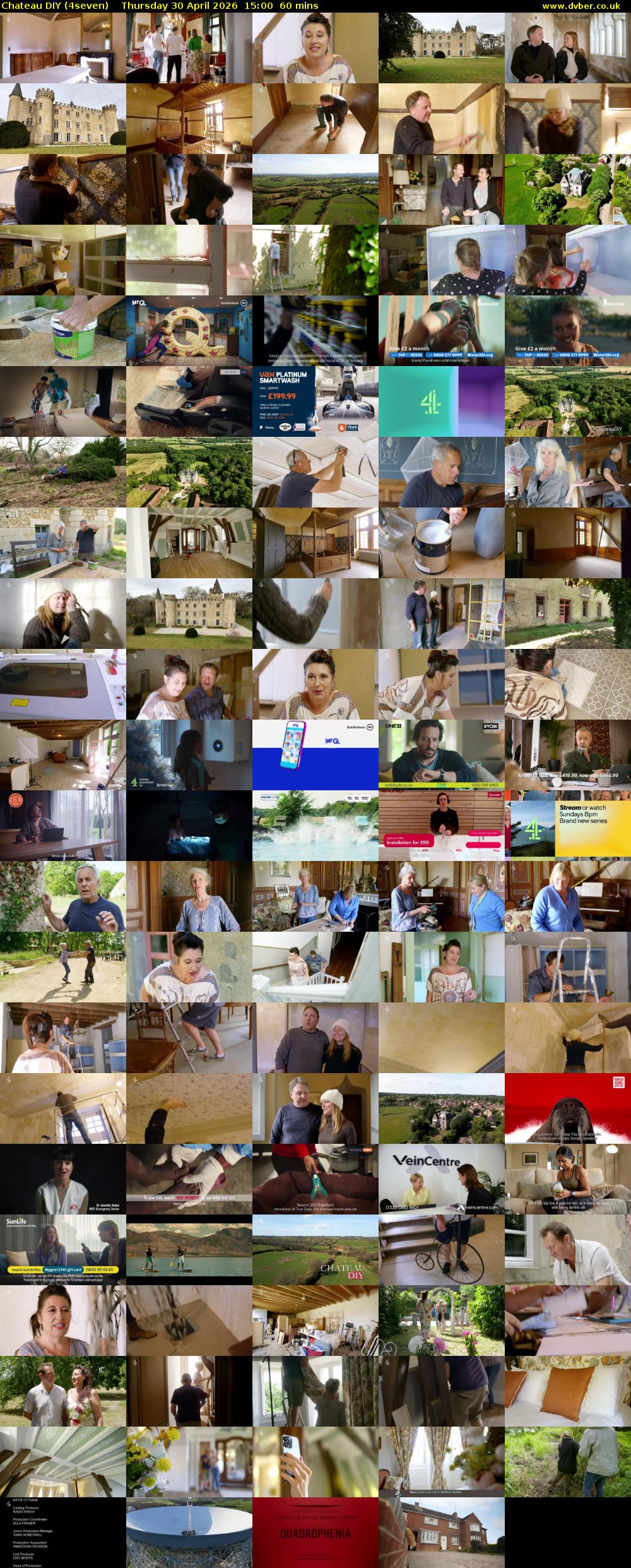 Chateau DIY (4seven) Thursday 30 April 2026 15:00 - 16:00