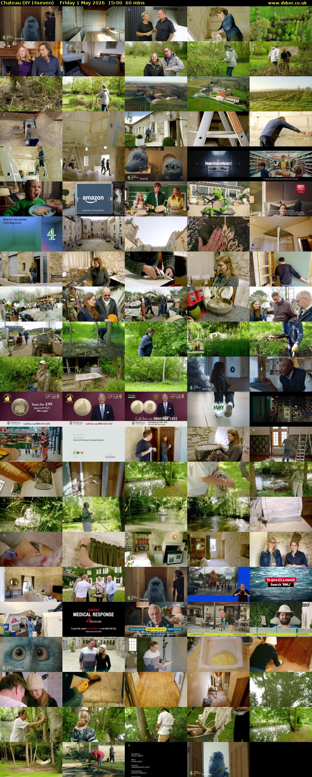 Chateau DIY (4seven) Friday 1 May 2026 15:00 - 16:00