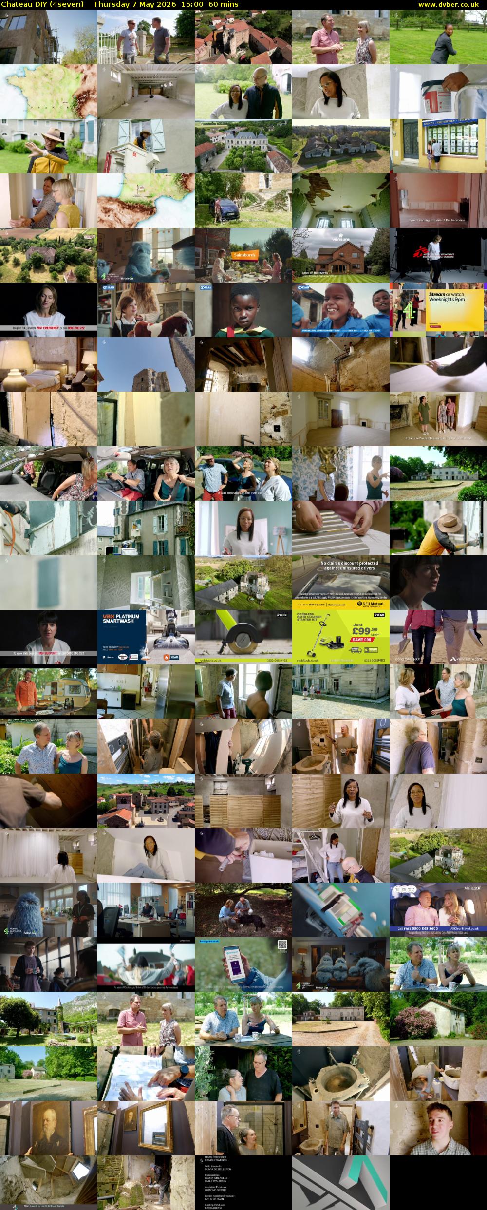 Chateau DIY (4seven) Thursday 7 May 2026 15:00 - 16:00