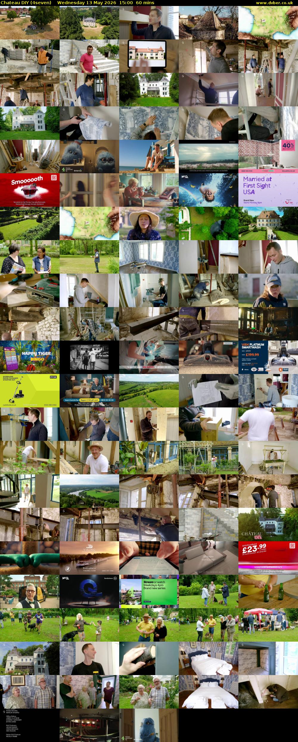 Chateau DIY (4seven) Wednesday 13 May 2026 15:00 - 16:00