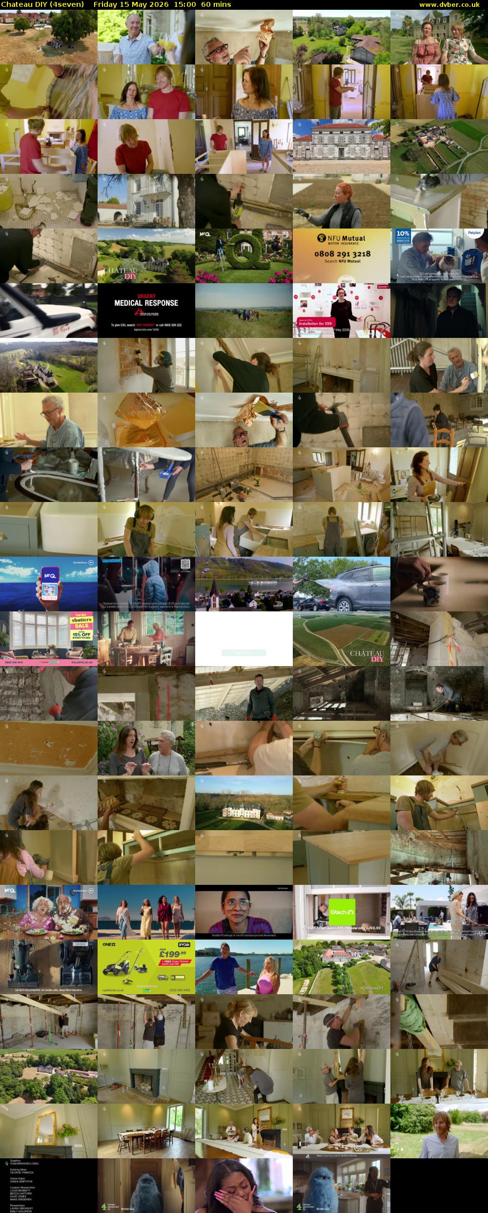 Chateau DIY (4seven) Friday 15 May 2026 15:00 - 16:00