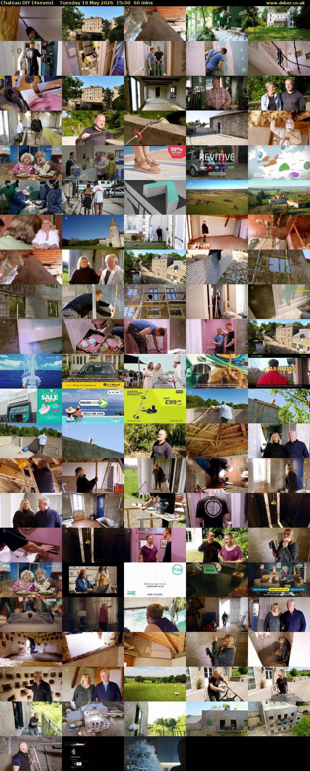 Chateau DIY (4seven) Tuesday 19 May 2026 15:00 - 16:00