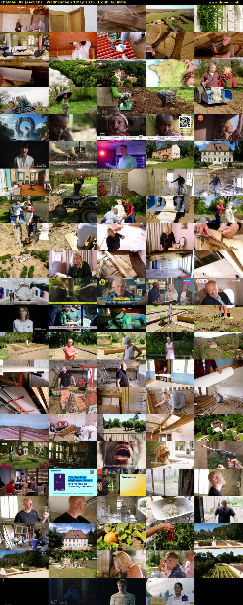 Chateau DIY (4seven) Wednesday 20 May 2026 15:00 - 16:00