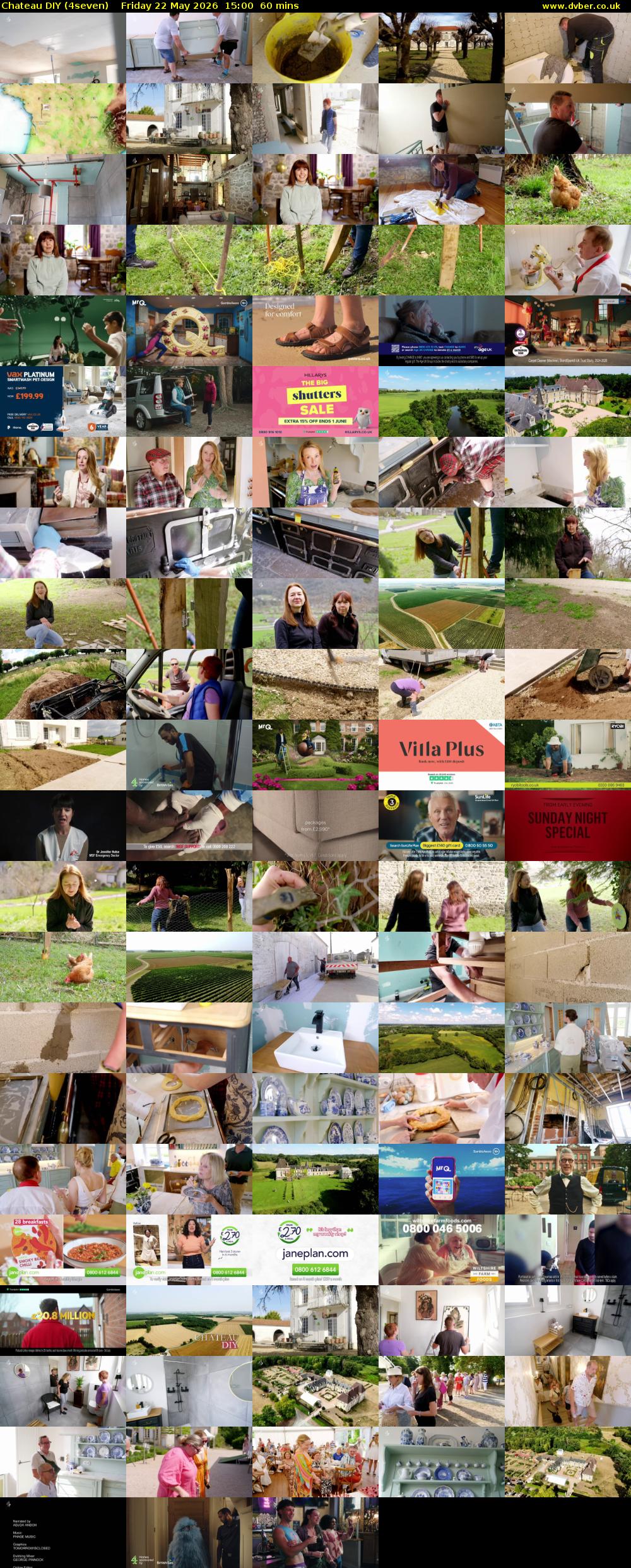 Chateau DIY (4seven) Friday 22 May 2026 15:00 - 16:00