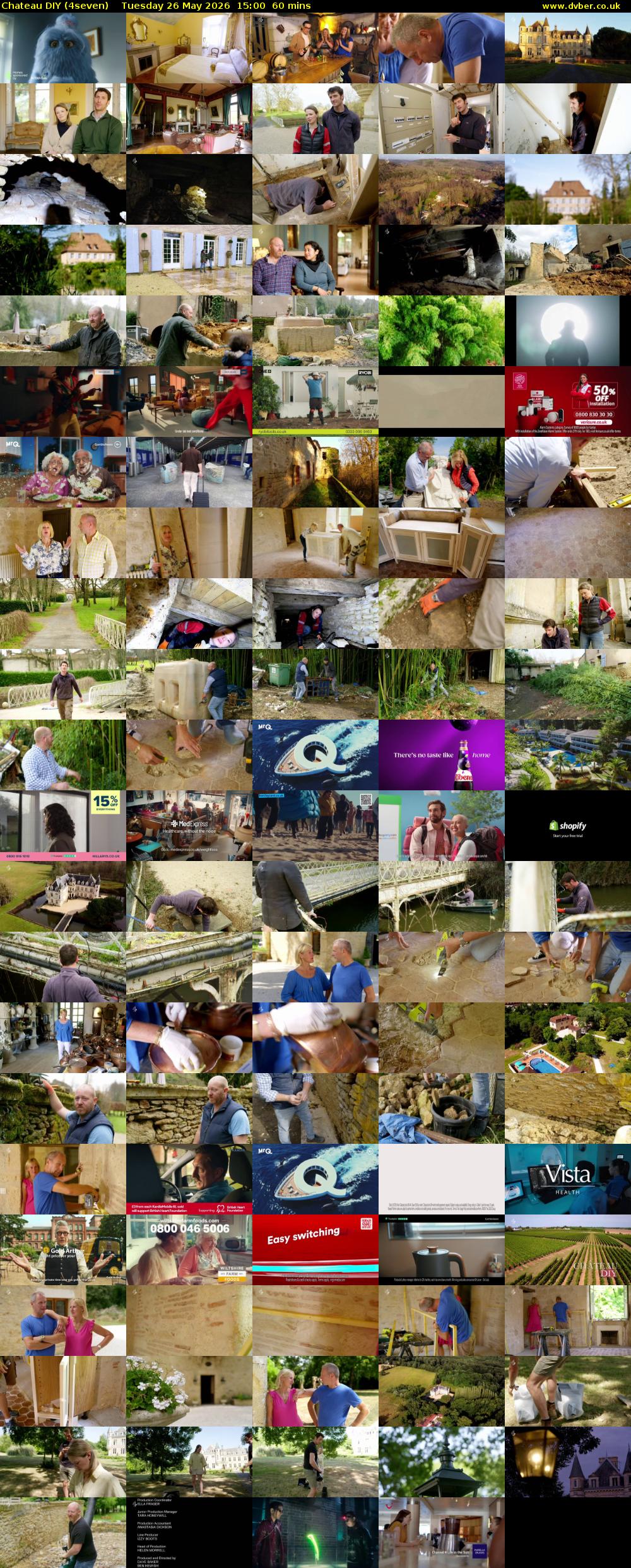 Chateau DIY (4seven) Tuesday 26 May 2026 15:00 - 16:00