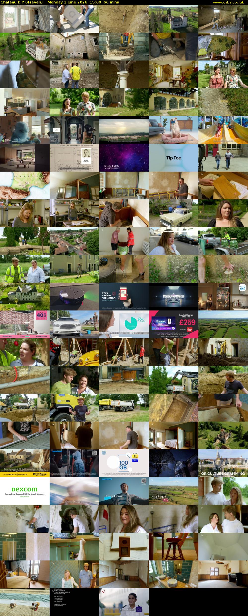 Chateau DIY (4seven) Monday 1 June 2026 15:00 - 16:00