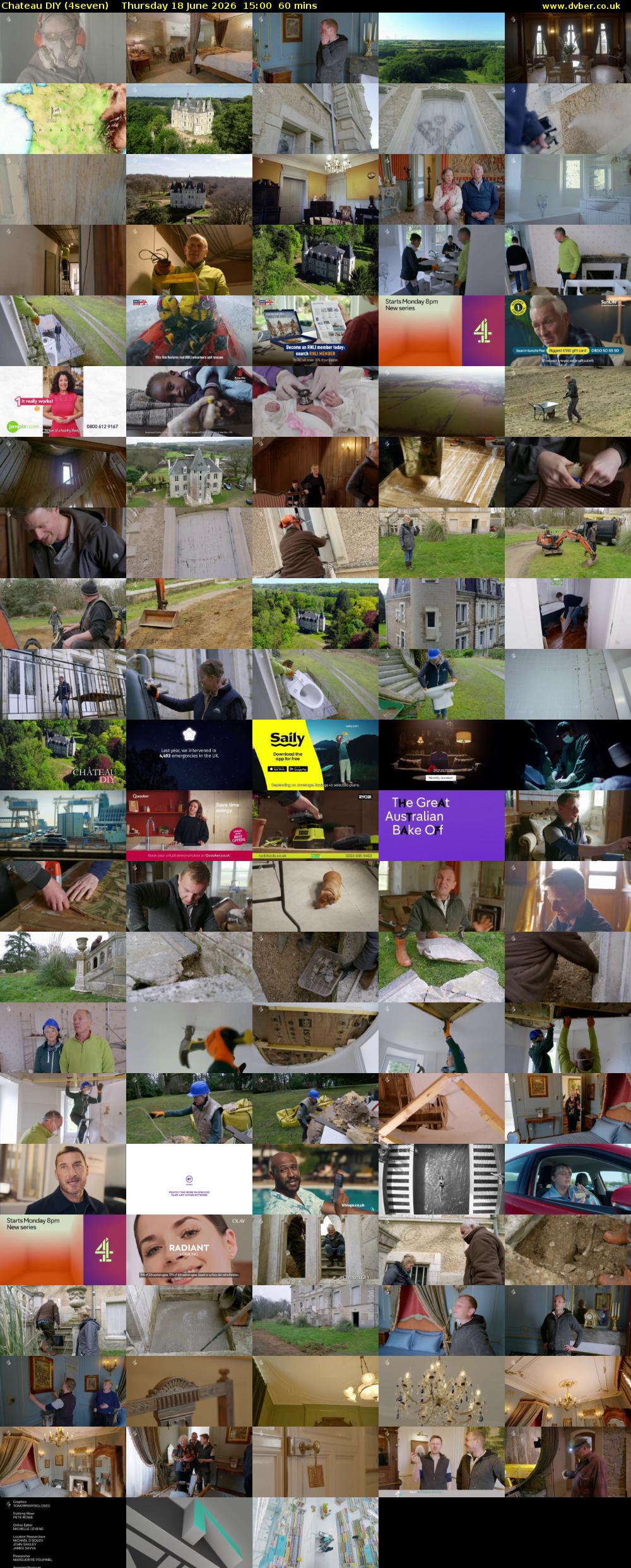 Chateau DIY (4seven) Thursday 18 June 2026 15:00 - 16:00