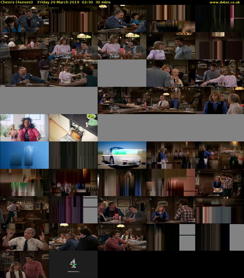 Cheers (4seven) Friday 29 March 2019 02:30 - 03:00