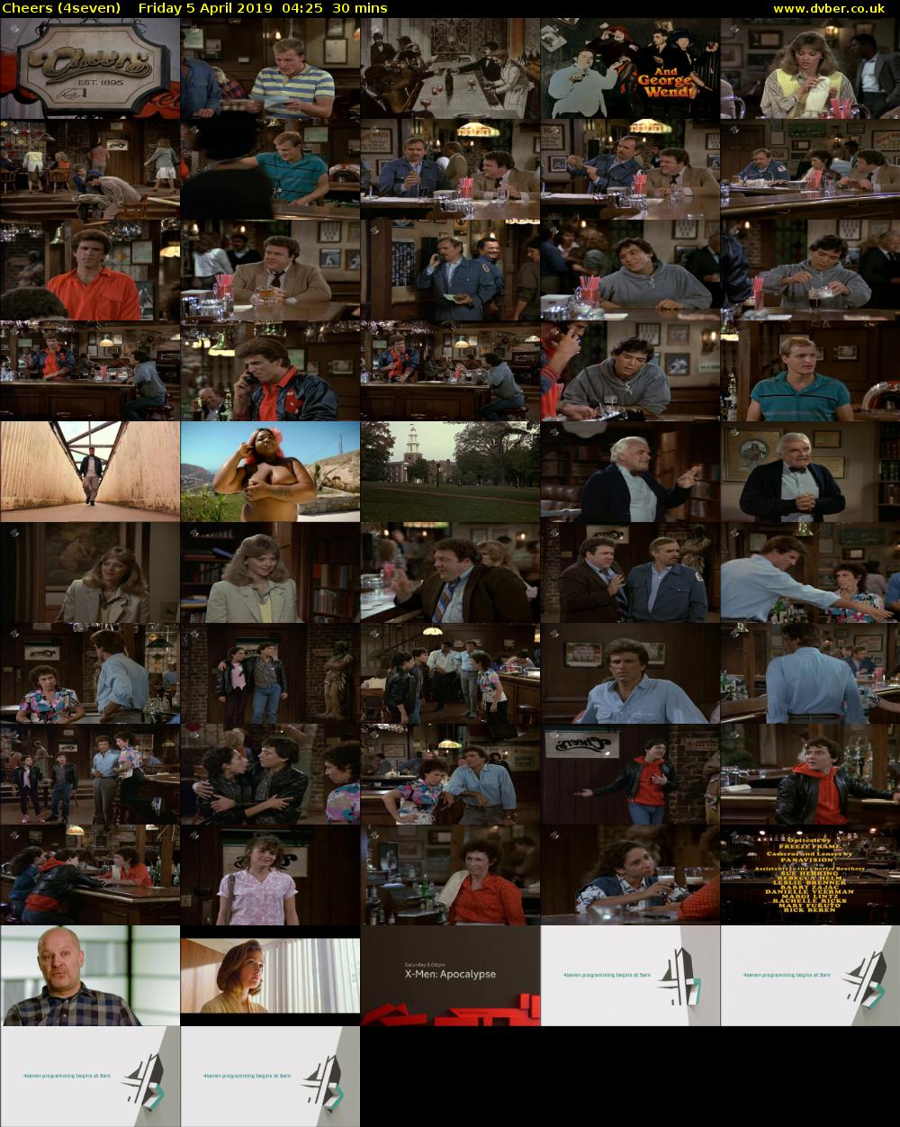 Cheers (4seven) Friday 5 April 2019 04:25 - 04:55