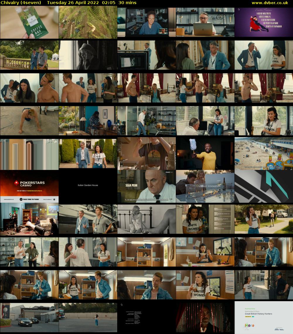 Chivalry (4seven) Tuesday 26 April 2022 02:05 - 02:35