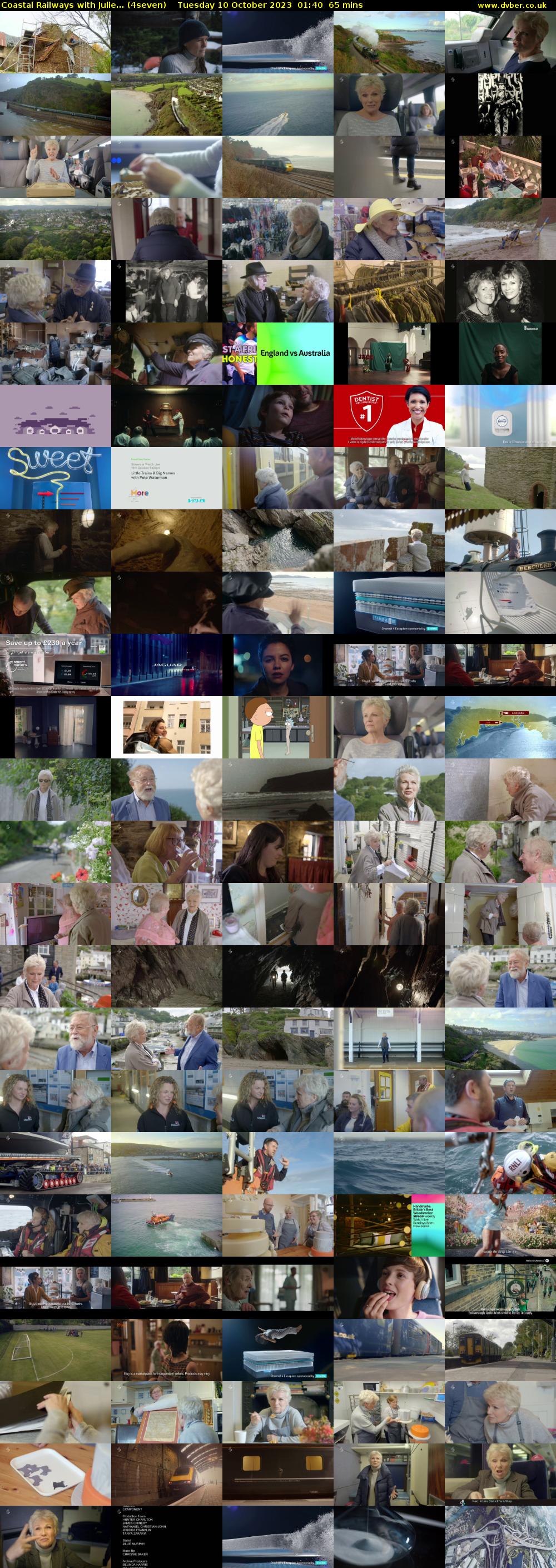 Coastal Railways with Julie... (4seven) Tuesday 10 October 2023 01:40 - 02:45