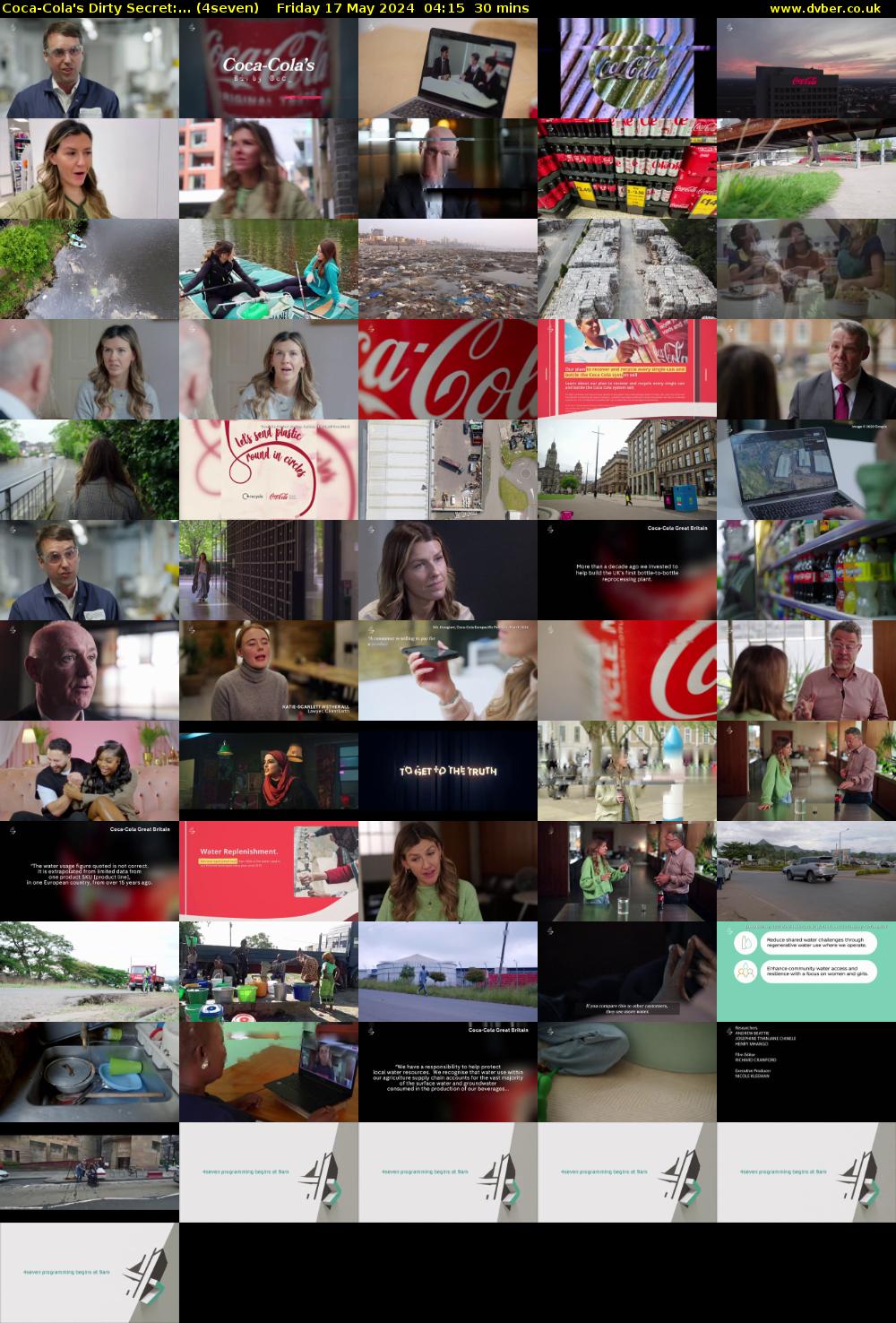 Coca-Cola's Dirty Secret:... (4seven) Friday 17 May 2024 04:15 - 04:45