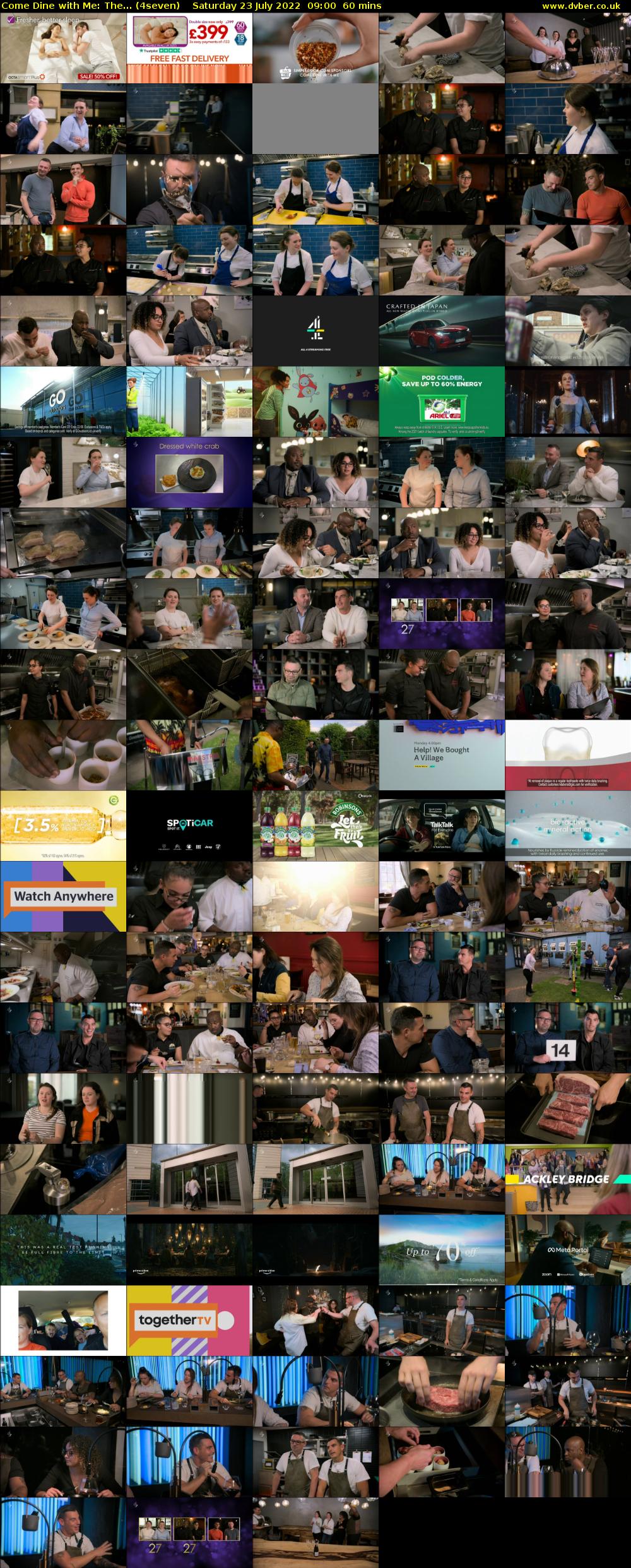 Come Dine with Me: The... (4seven) Saturday 23 July 2022 09:00 - 10:00
