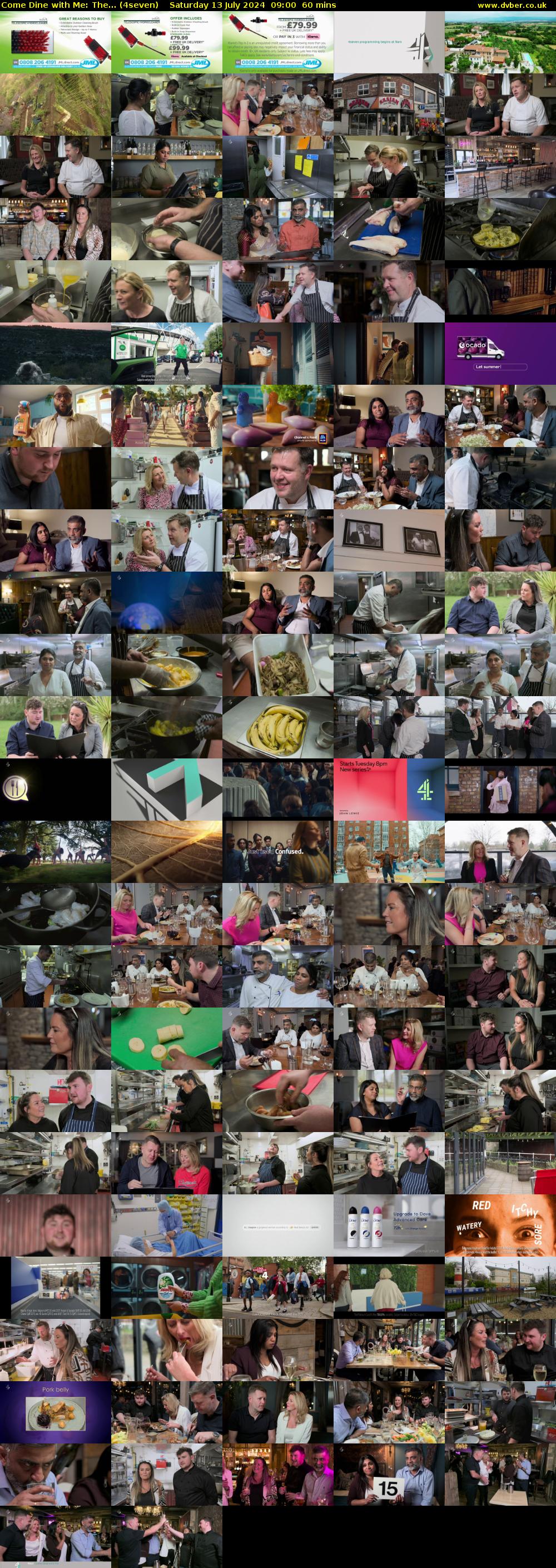 Come Dine with Me: The... (4seven) Saturday 13 July 2024 09:00 - 10:00