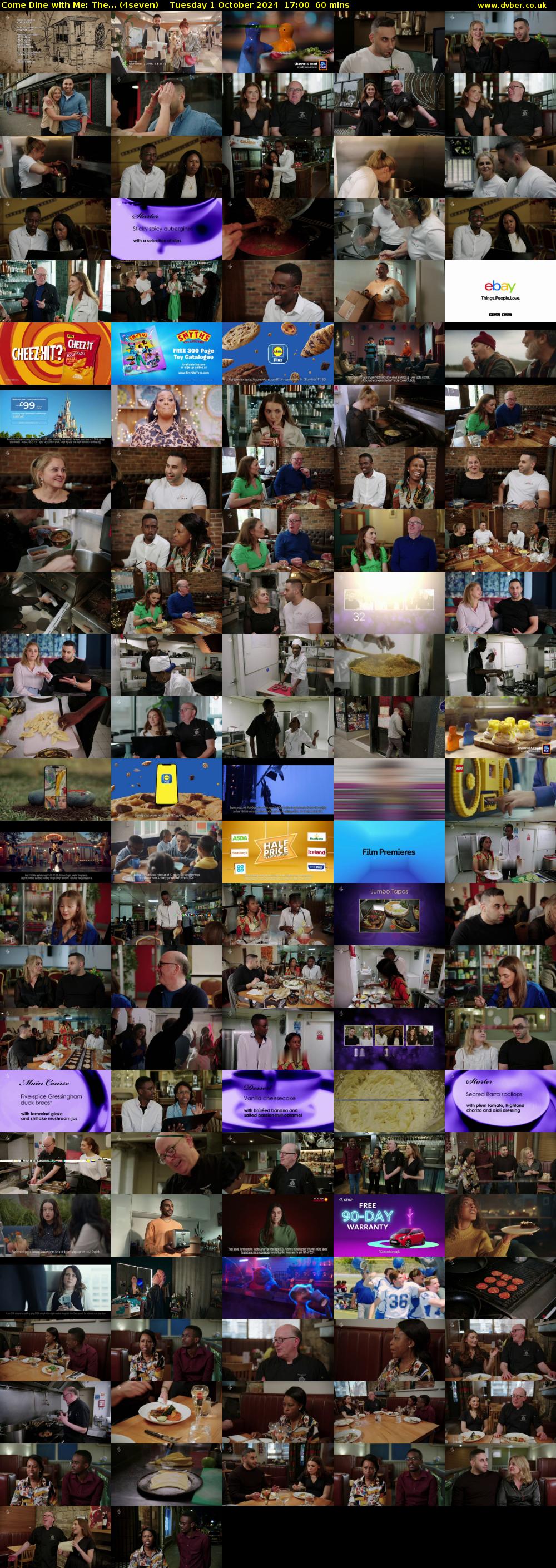 Come Dine with Me: The... (4seven) Tuesday 1 October 2024 17:00 - 18:00