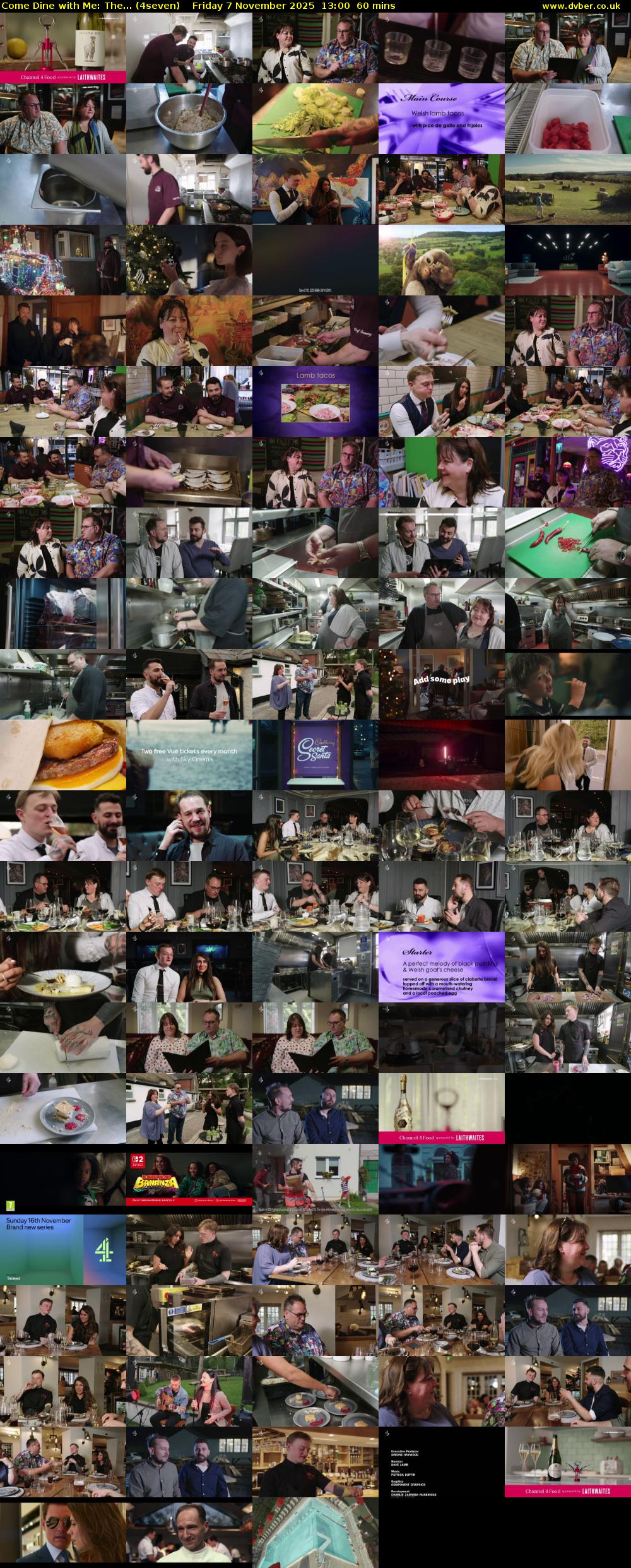 Come Dine with Me: The... (4seven) Friday 7 November 2025 13:00 - 14:00