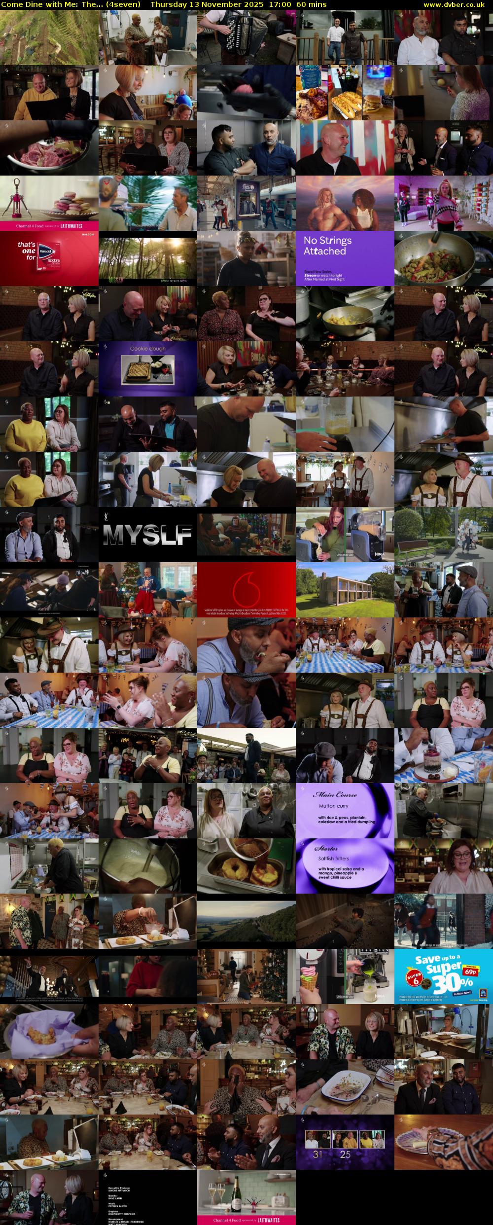 Come Dine with Me: The... (4seven) Thursday 13 November 2025 17:00 - 18:00