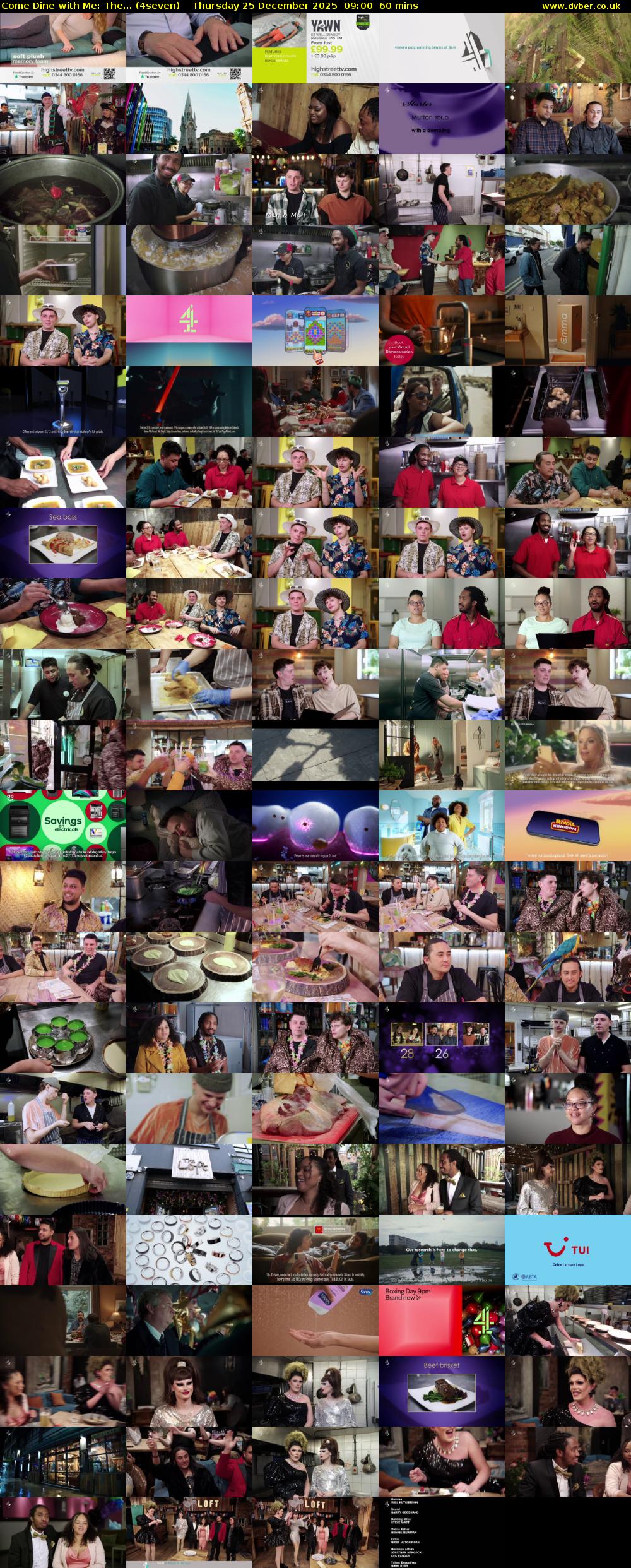 Come Dine with Me: The... (4seven) Thursday 25 December 2025 09:00 - 10:00