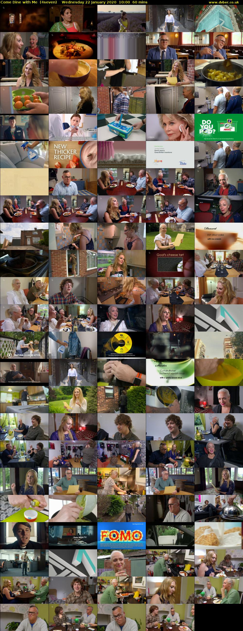 Come Dine with Me  (4seven) Wednesday 22 January 2020 10:00 - 11:00