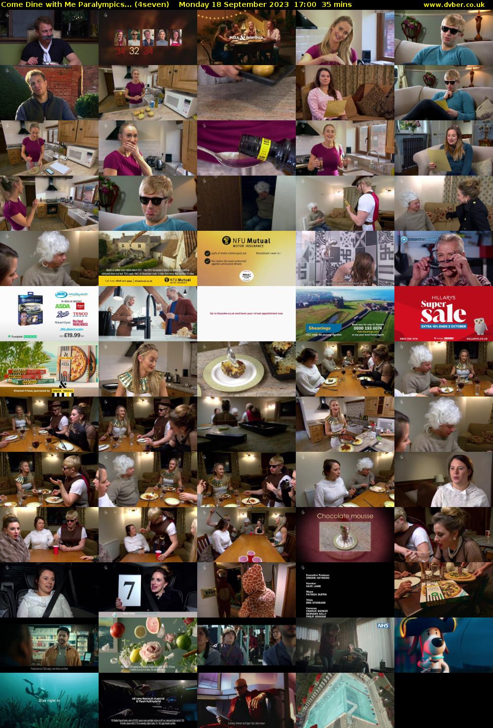 Come Dine with Me Paralympics... (4seven) Monday 18 September 2023 17:00 - 17:35