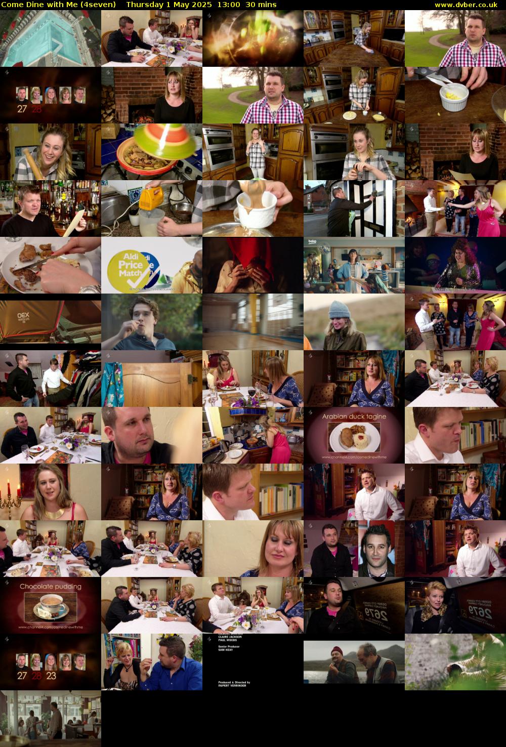 Come Dine with Me (4seven) Thursday 1 May 2025 13:00 - 13:30