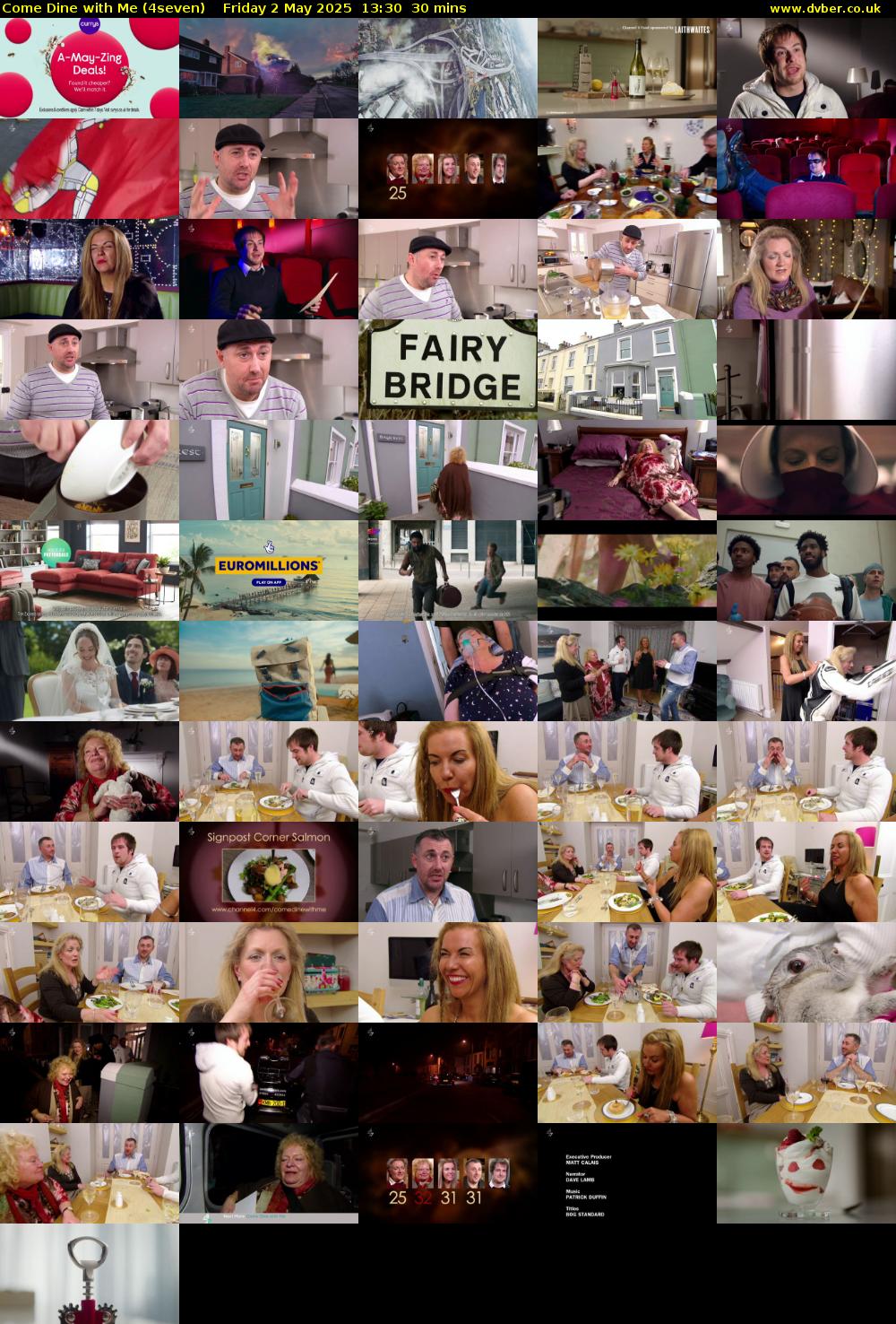 Come Dine with Me (4seven) Friday 2 May 2025 13:30 - 14:00