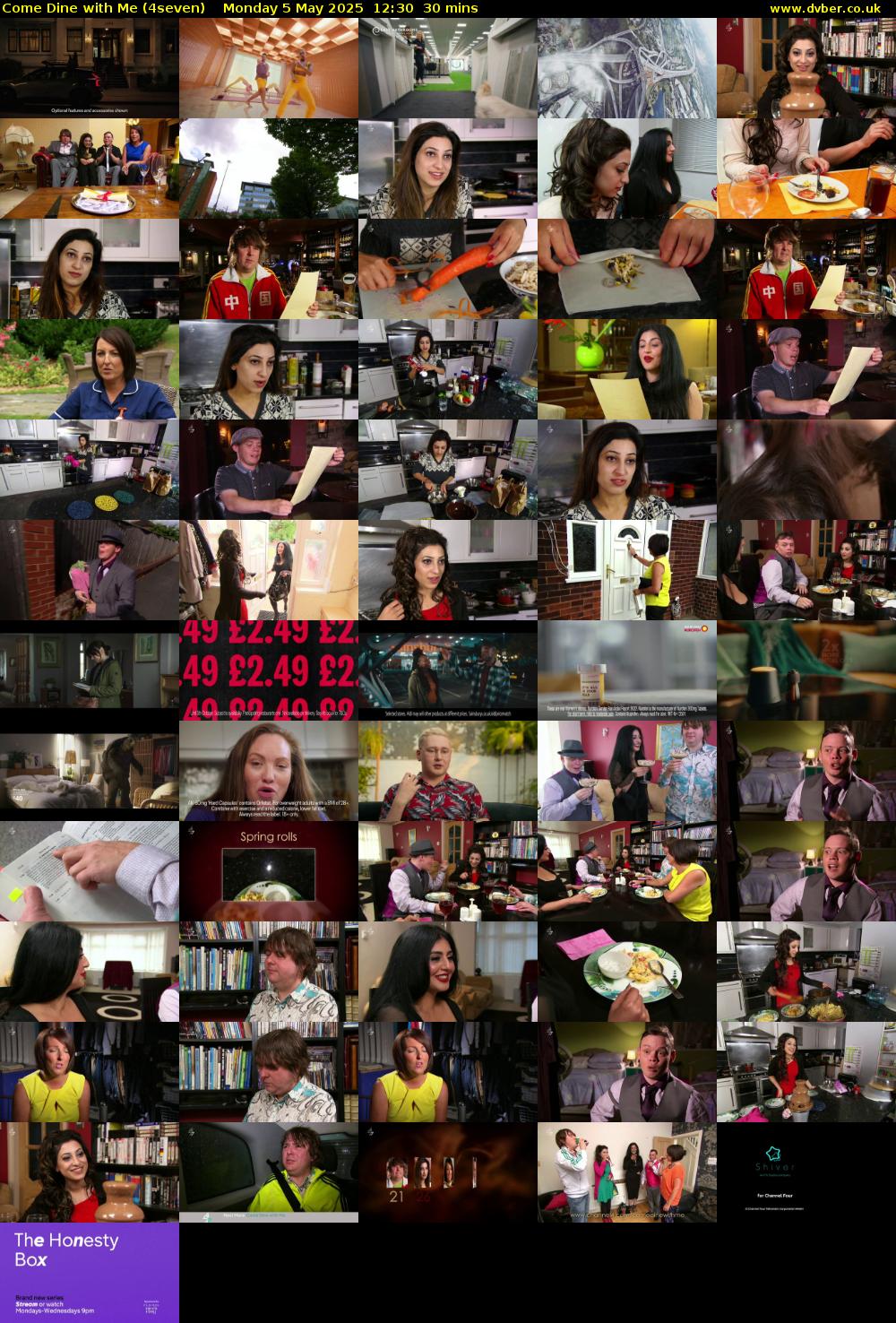 Come Dine with Me (4seven) Monday 5 May 2025 12:30 - 13:00