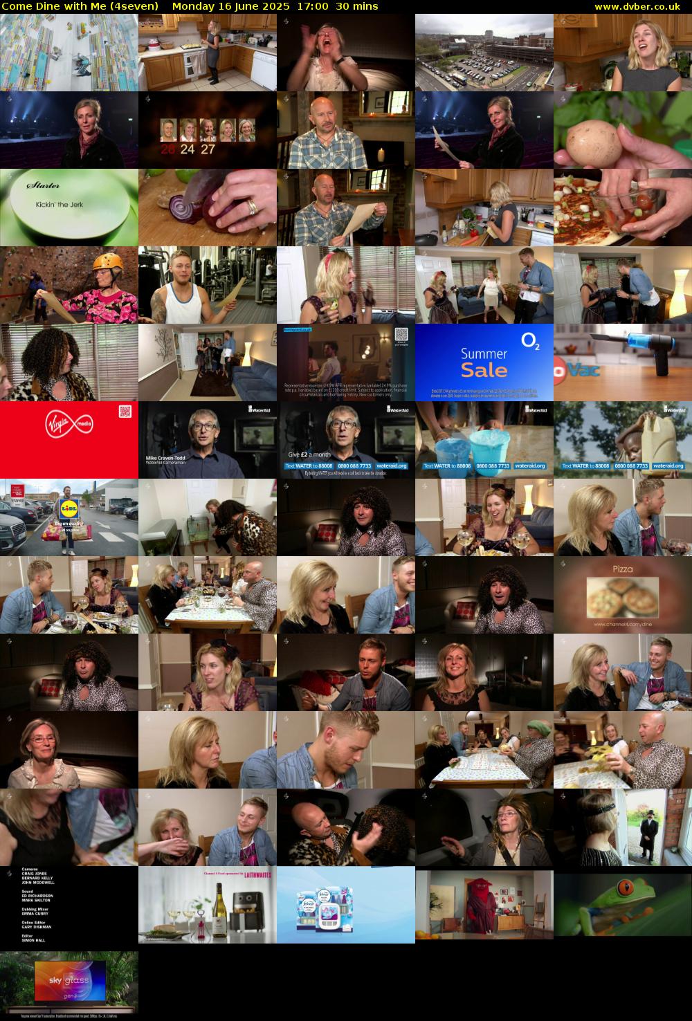 Come Dine with Me (4seven) Monday 16 June 2025 17:00 - 17:30