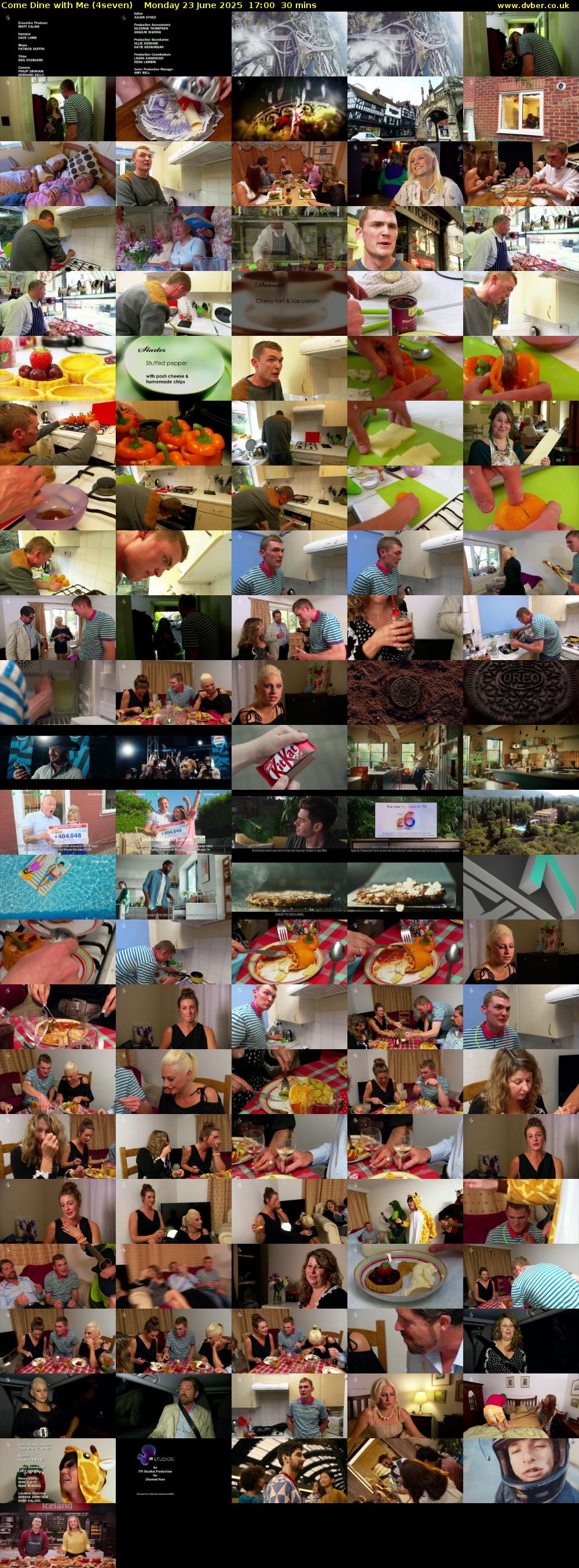 Come Dine with Me (4seven) Monday 23 June 2025 17:00 - 17:30