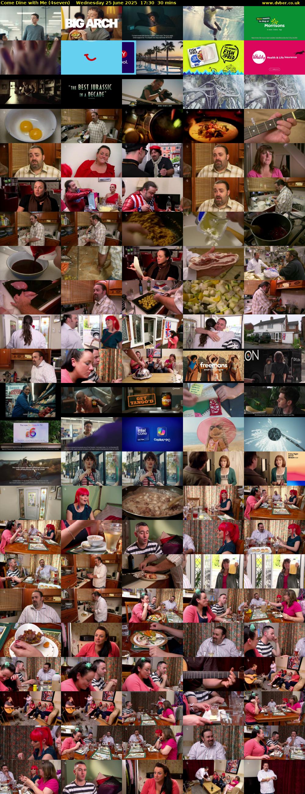 Come Dine with Me (4seven) Wednesday 25 June 2025 17:30 - 18:00