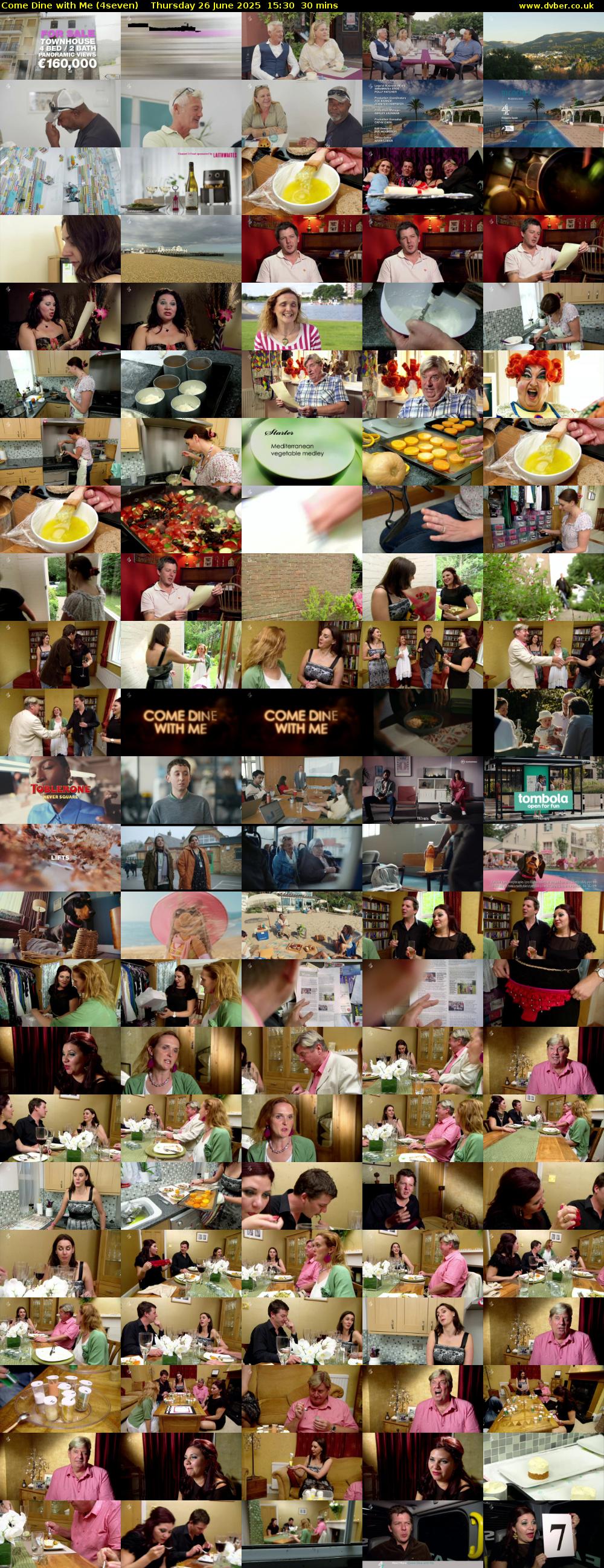 Come Dine with Me (4seven) Thursday 26 June 2025 15:30 - 16:00