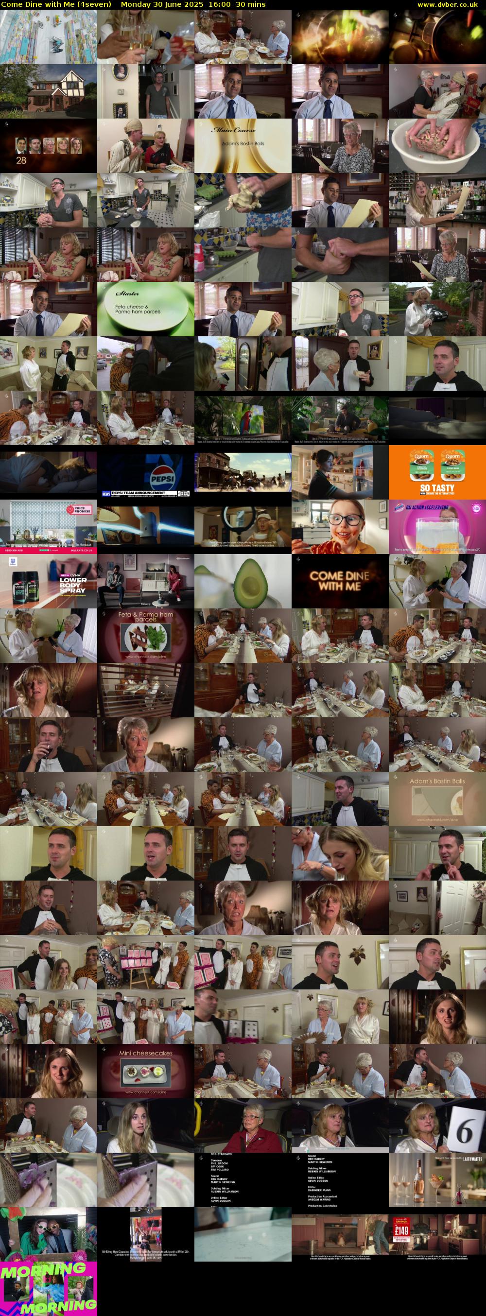 Come Dine with Me (4seven) Monday 30 June 2025 16:00 - 16:30