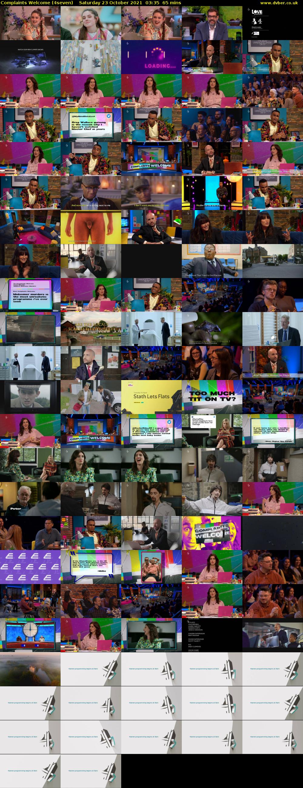 Complaints Welcome (4seven) Saturday 23 October 2021 03:35 - 04:40