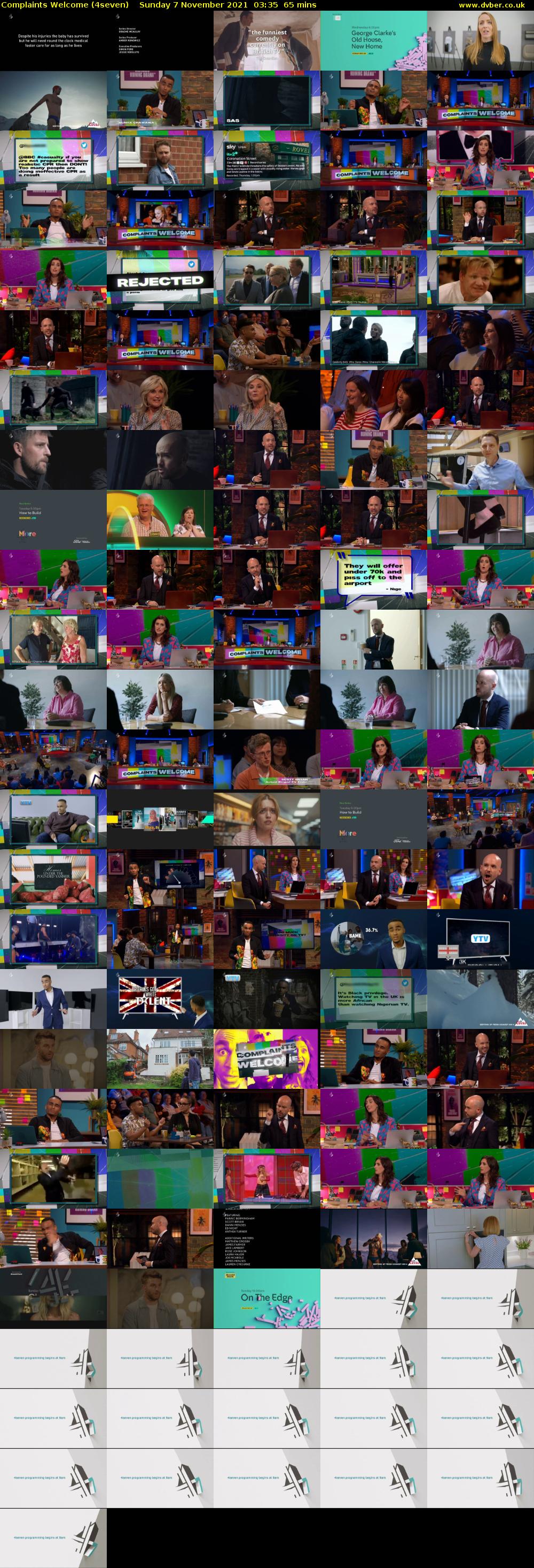Complaints Welcome (4seven) Sunday 7 November 2021 03:35 - 04:40
