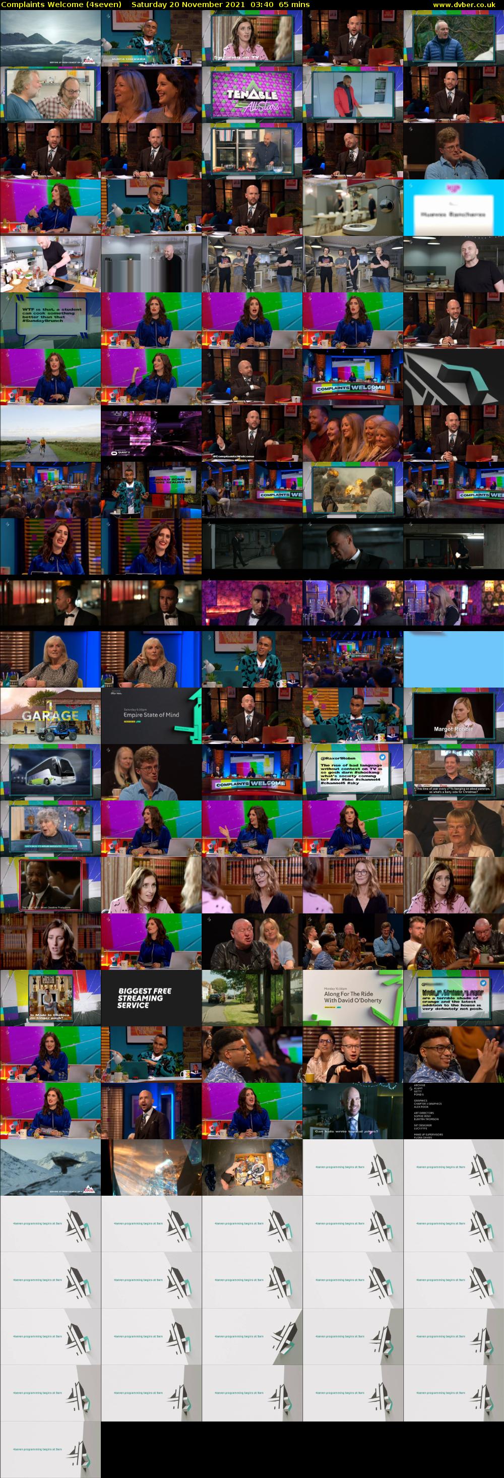 Complaints Welcome (4seven) Saturday 20 November 2021 03:40 - 04:45