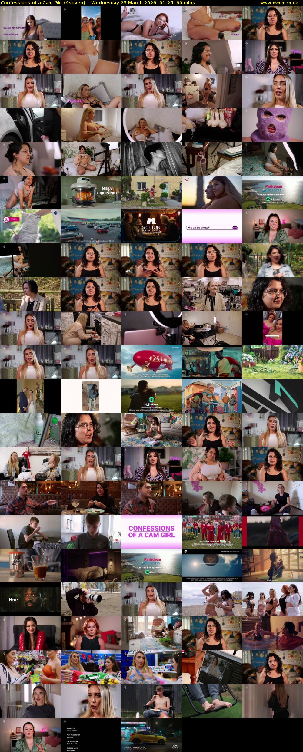 Confessions of a Cam Girl (4seven) Wednesday 25 March 2026 01:25 - 02:25